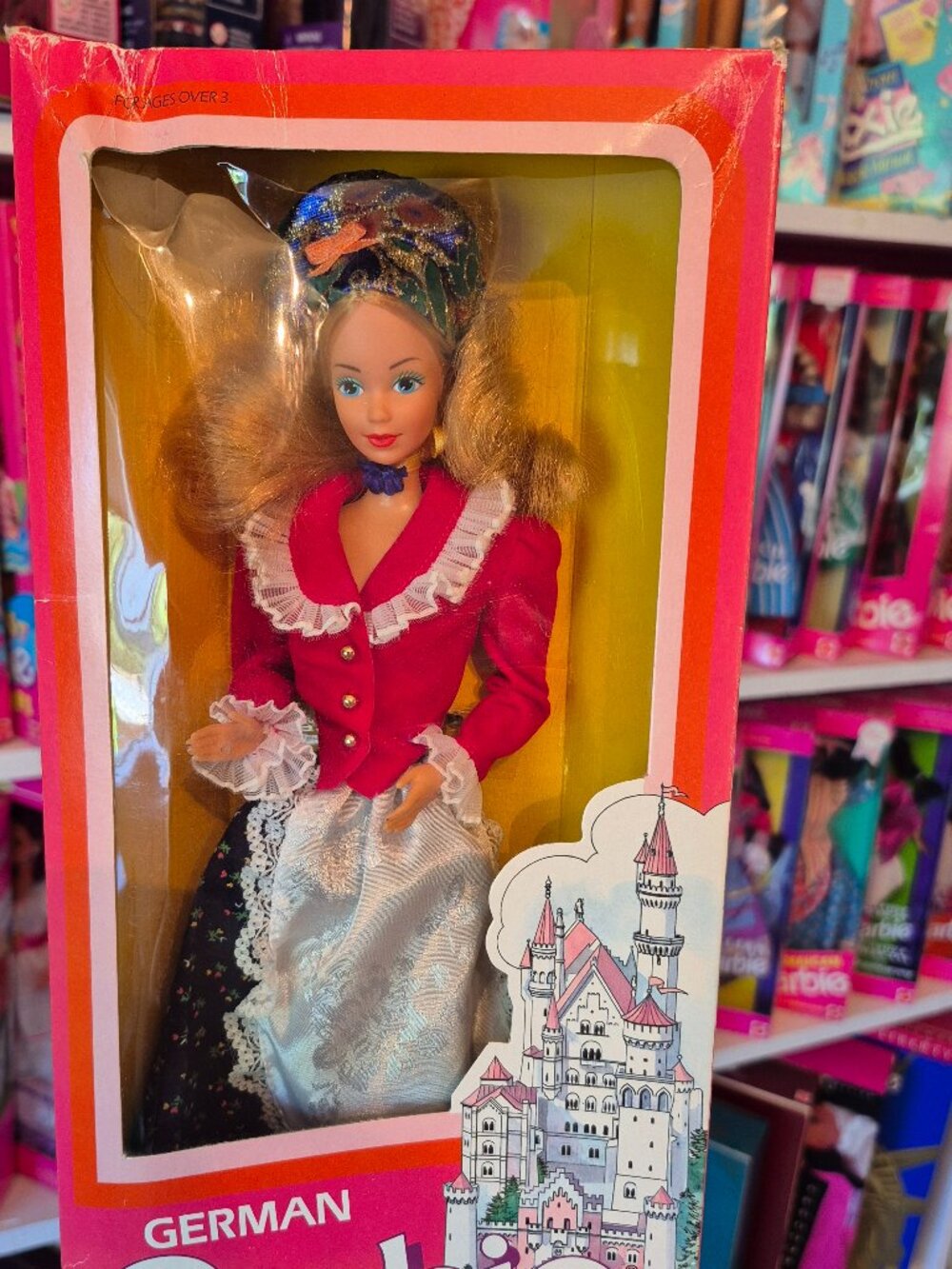 1986 Dolls of the Word German Barbie NIB - Picture 6 of 9